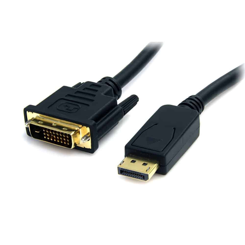 3FT DisplayPort DVI-D Dual Link Cable