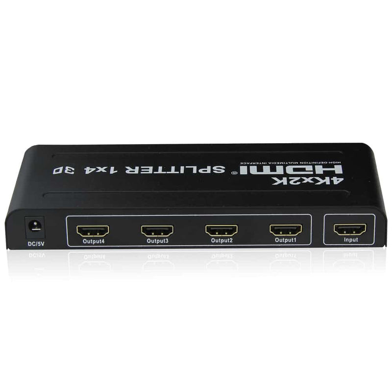 Load image into Gallery viewer, 4XEM 4 Port HDMI Splitter Supports3D 4K/2K