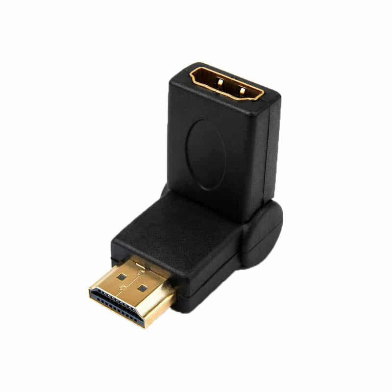 Load image into Gallery viewer, 4XEM 90 Degree Swivel HDMI A Male To HDMI A Female Adapter