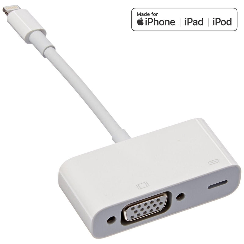 Load image into Gallery viewer, 4XEM 8-Pin Lightning To VGA Adapter For iPhone/iPod/iPad - MFi Certified