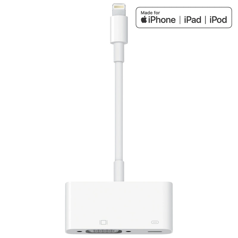 Load image into Gallery viewer, 4XEM 8-Pin Lightning To VGA Adapter For iPhone/iPod/iPad - MFi Certified