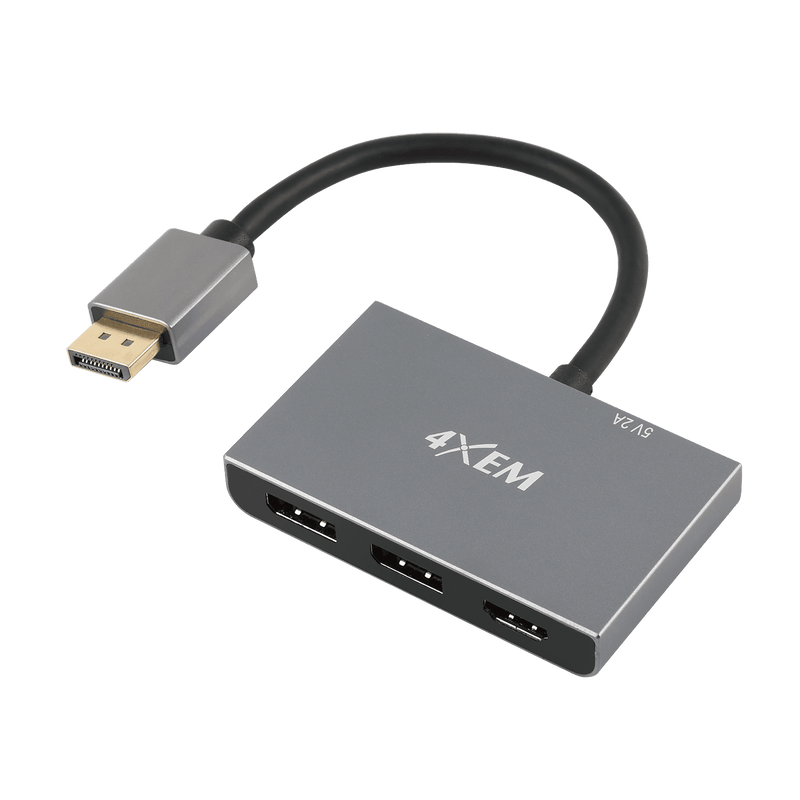 Load image into Gallery viewer, 4XEM 3-Port DP to HDMI 8K Dual 4K Multi-Monitor Hub