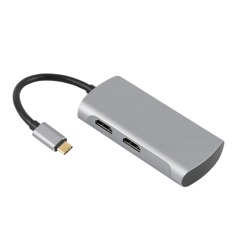 Load image into Gallery viewer, The USB-C hub flipped upside down