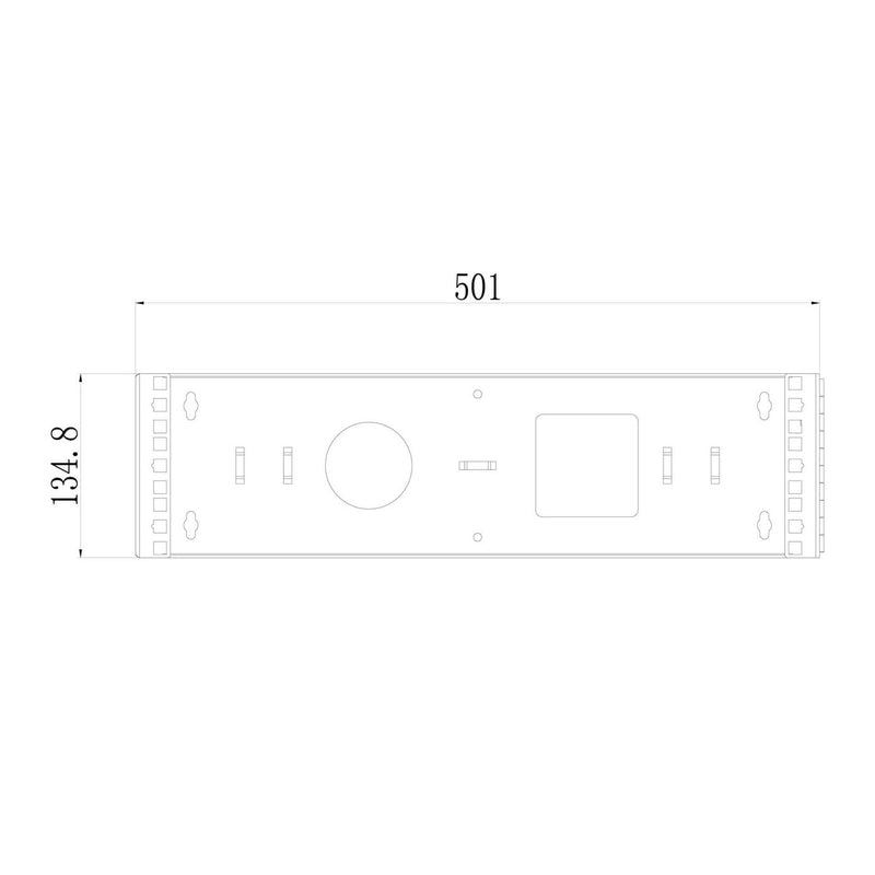 Load image into Gallery viewer, 4XEM 3U Open Wall Mount Bracket