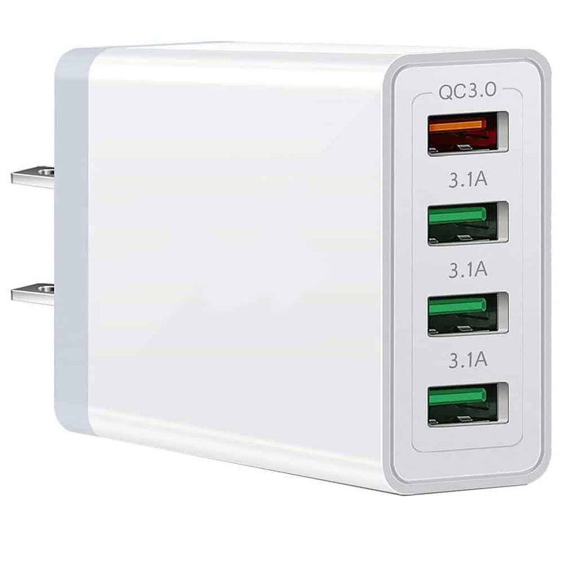 Load image into Gallery viewer, 4XEM 4-Port Charger with Quick Charge 3.0 Port