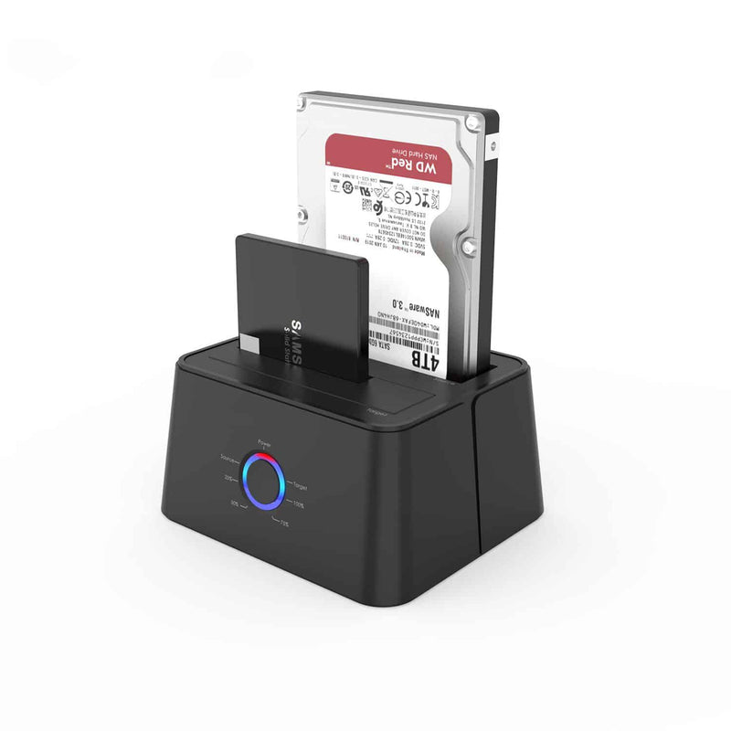 Load image into Gallery viewer, 4XEM Dual Bay External Hard Drive Docking Station