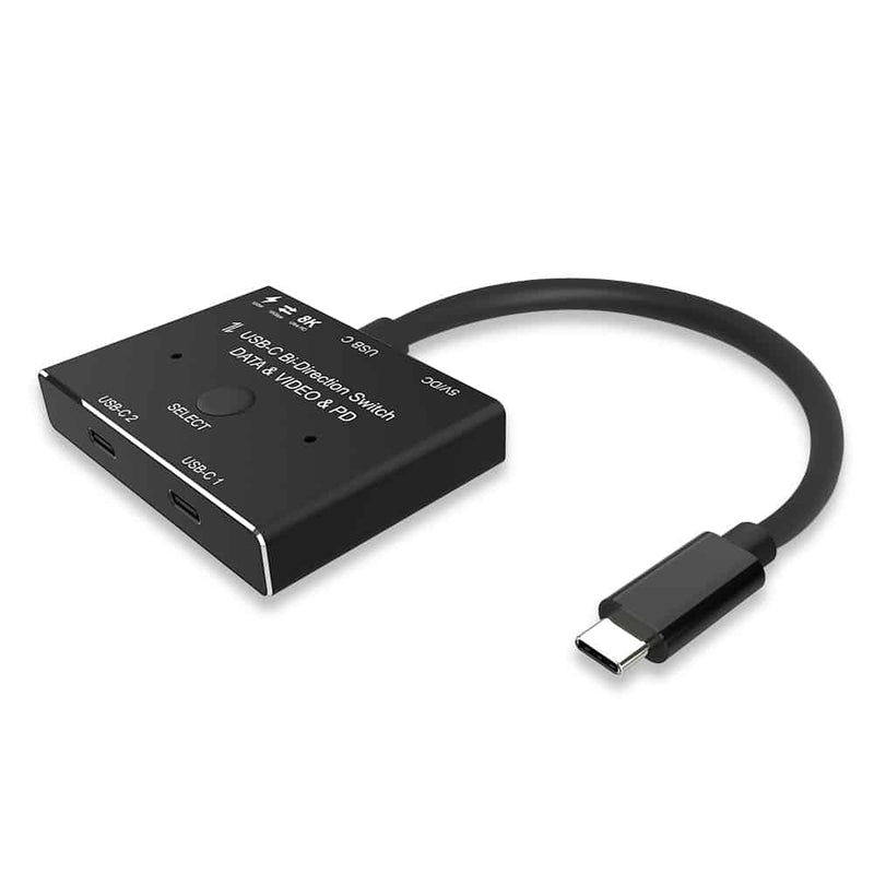 Load image into Gallery viewer, 4XEM USB-C Bi-Directional switch with 100W Charge capacity