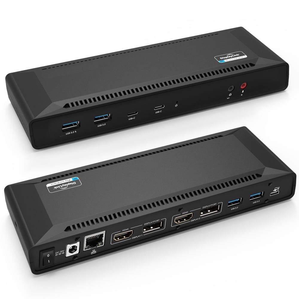 4XEM USB-C Dual 4K Universal Docking Station with Power Delivery