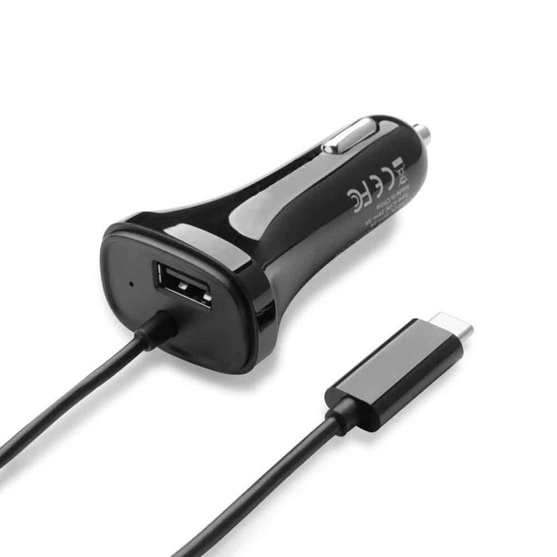Load image into Gallery viewer, 4XEM USB-C 27W High Speed Car Charger - Black