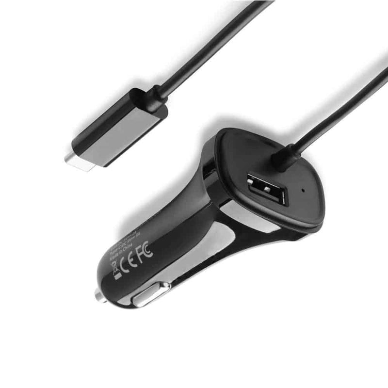 Load image into Gallery viewer, 4XEM USB-C 27W High Speed Car Charger - Black