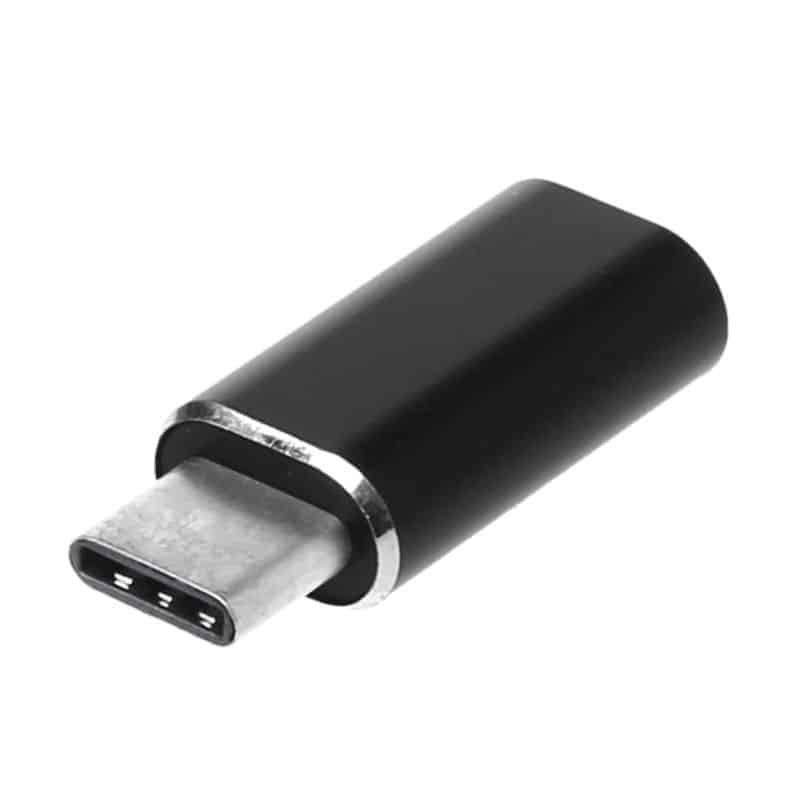 Load image into Gallery viewer, 4XEM USB-C MALE TO 8 PIN FEMALE Black