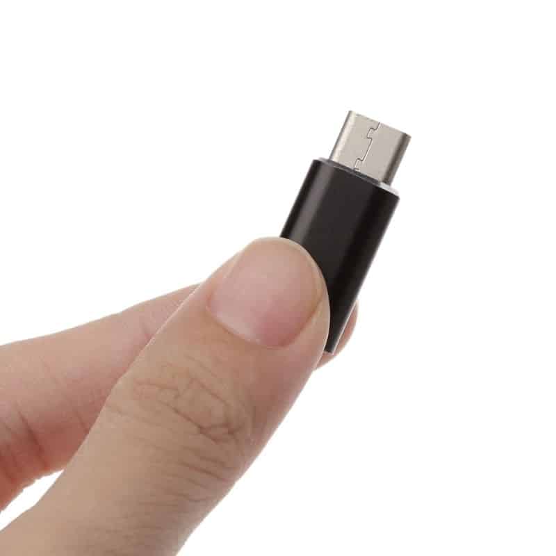 Load image into Gallery viewer, 4XEM USB-C Male to 8-Pin Female Adapter Black