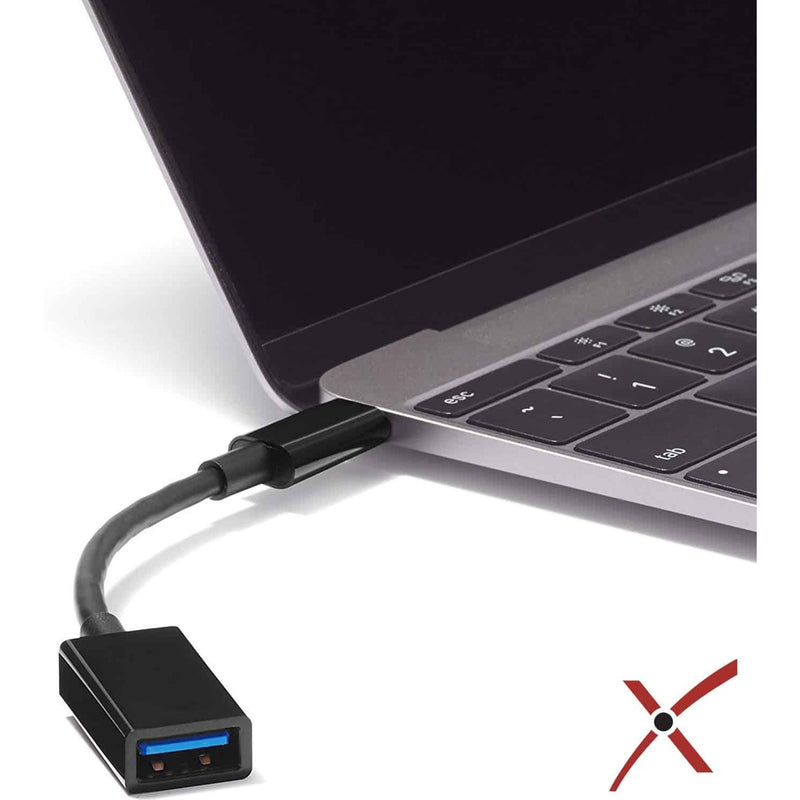 Load image into Gallery viewer, 4XEM USB-C Male to USB-A Female Adapter Black