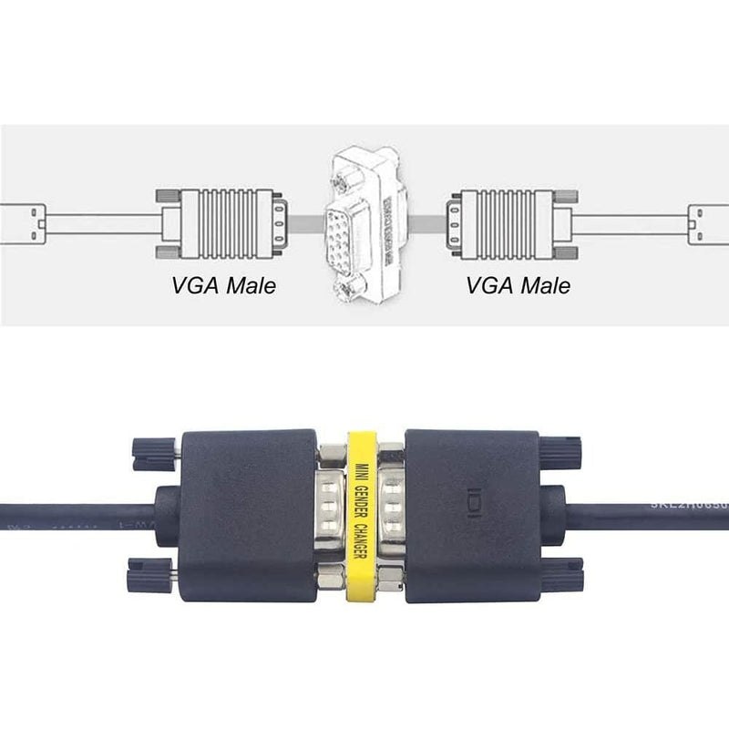 Load image into Gallery viewer, 4XEM VGA HD15 Female To Female Gender Changer Adapter