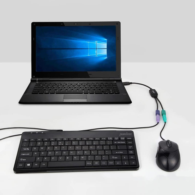 Load image into Gallery viewer, 4XEM Dual PS/2 To USB Keyboard/Mouse Adapter Cable