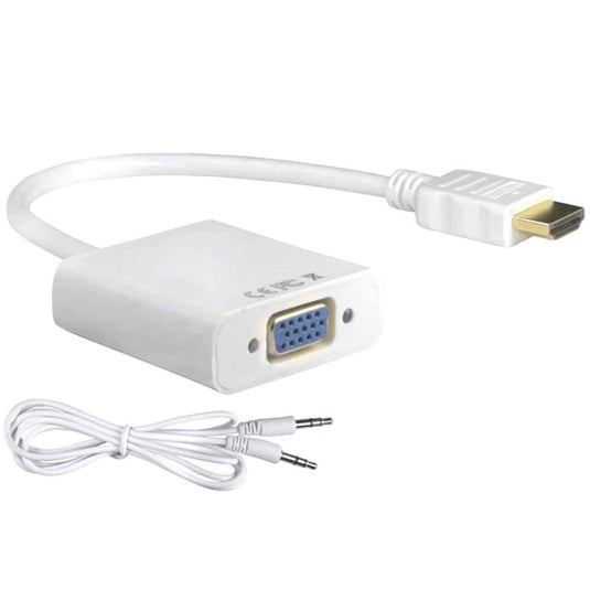 4XEM HDMI To VGA Adapter with Audio