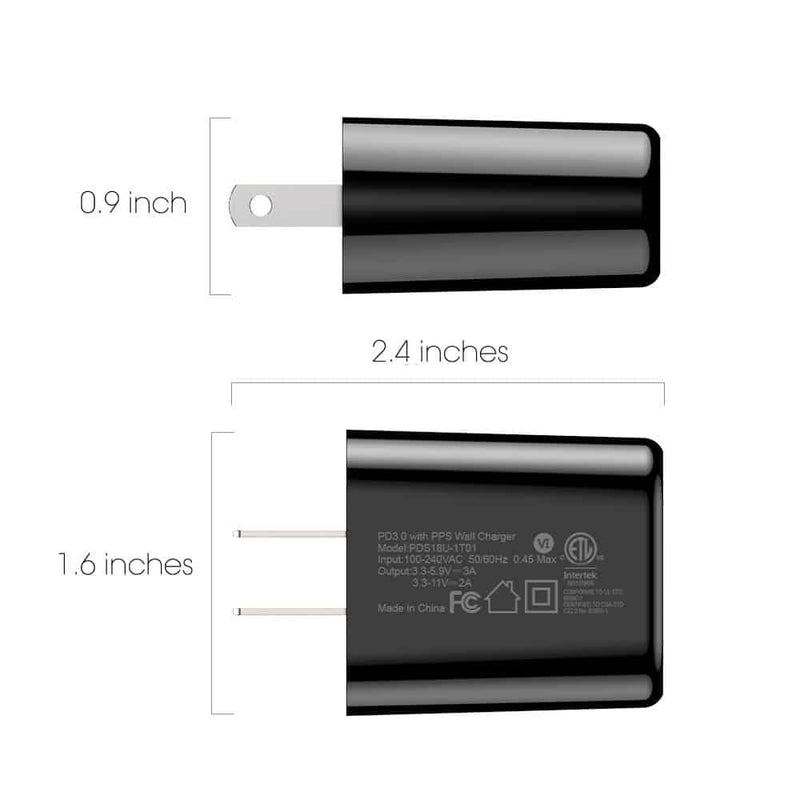 Load image into Gallery viewer, 4XEM USB-C 18W PD High Speed USB C Wall Charger