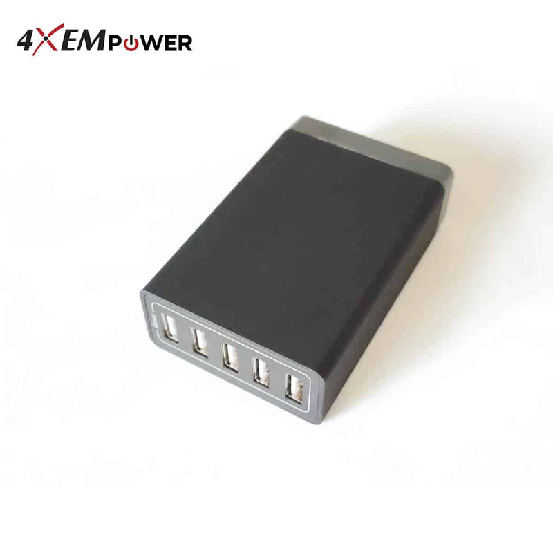 Load image into Gallery viewer, 4XEM 5-Port USB Home Charger