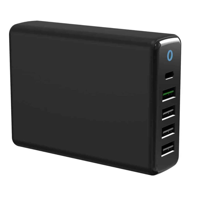 Load image into Gallery viewer, 4XEM 5-Port USB Home Charger with QC & PD