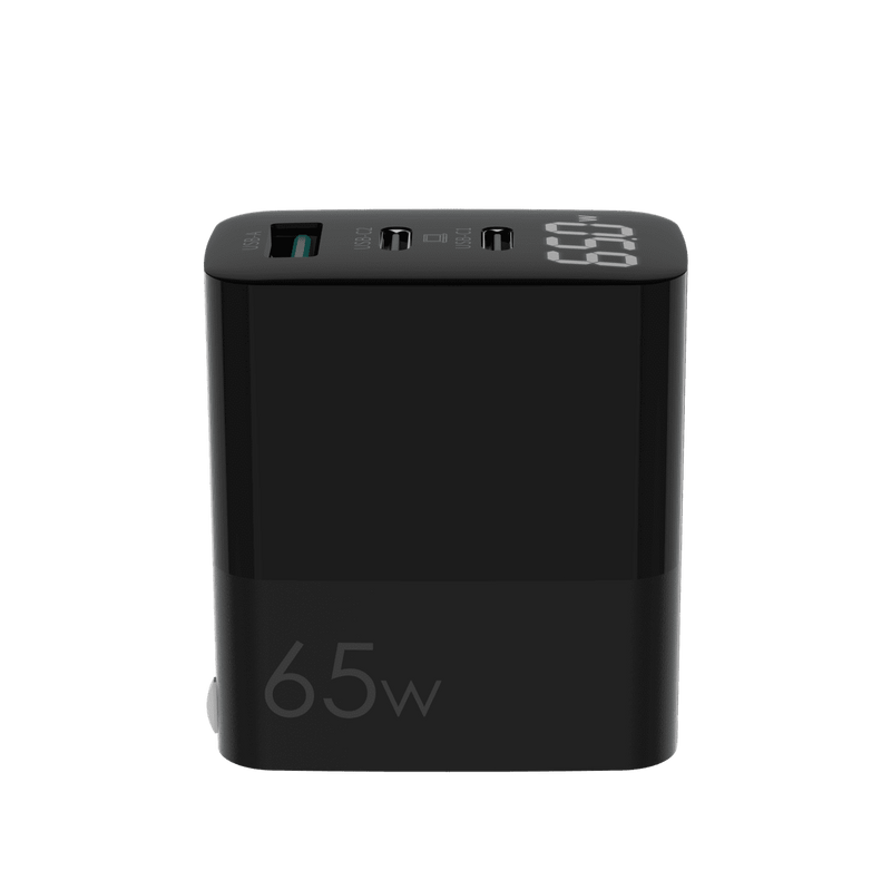 Load image into Gallery viewer, 4XEM 65W GaN Wall Charger Triple Output with Display