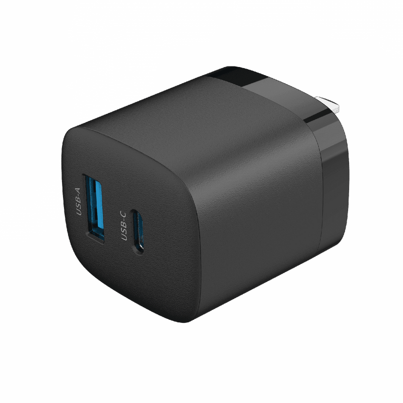 Load image into Gallery viewer, 4XEM 33W GaN Wall Charger Dual Output 4XEM - Black