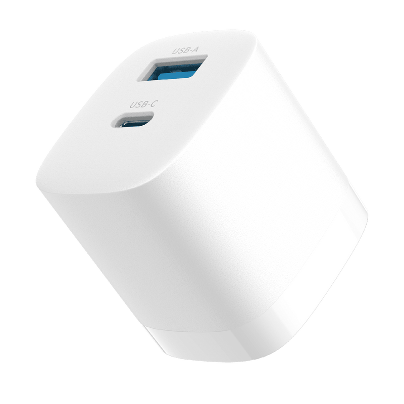 Load image into Gallery viewer, 4XEM 33W GaN Wall Charger Dual Output 4XEM - White