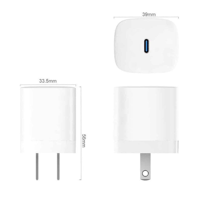 Load image into Gallery viewer, 4XEM 33W Wall Charger USB-C - White
