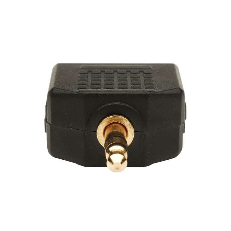 Load image into Gallery viewer, 4XEM 3.5mm Mini Jack Headphone Splitter Audio Devices Black