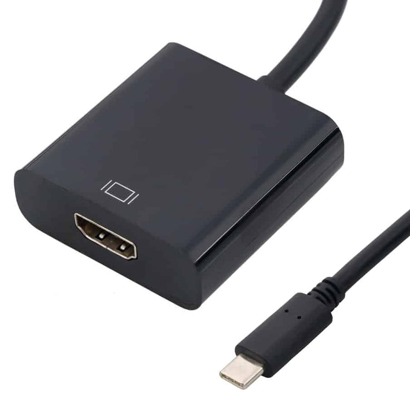 Load image into Gallery viewer, 4XEM USB-C to HDMI Adapter-Black 10 inch