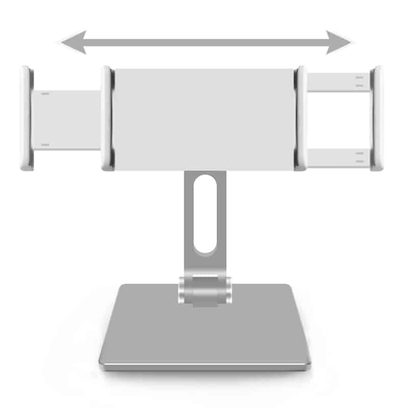 Load image into Gallery viewer, 4XEM Desktop Metal Holder for Tablet with Tablet/Phone Clip