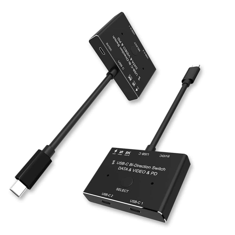 Load image into Gallery viewer, 4XEM USB-C Bi-Directional switch with 100W Charge capacity