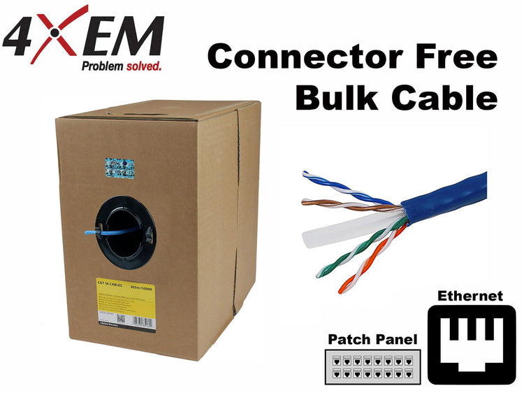 Cat 5E Bulk Cable 1000ft