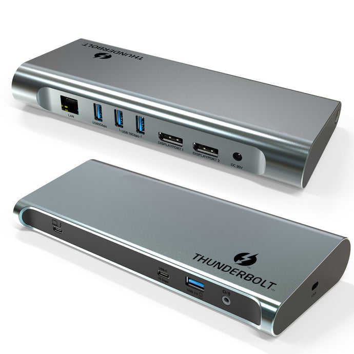 Product Spotlight: 4XEM Thunderbolt 3 Dual 4K Docking Station with 60W Power Delivery