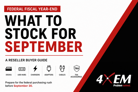 4XEM Federal Fiscal Year-End Tech Buying Guide