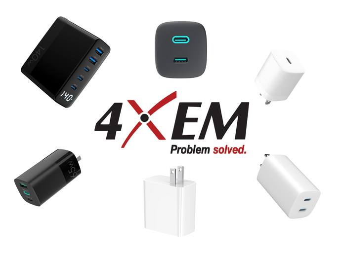 Product Spotlight: 4XEM’s Line of GaN Chargers