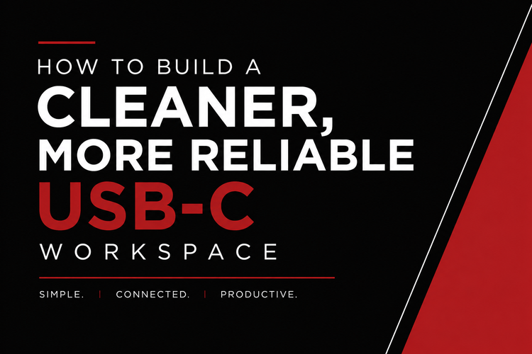 How to Build a Cleaner, More Reliable USB-C Workspace
