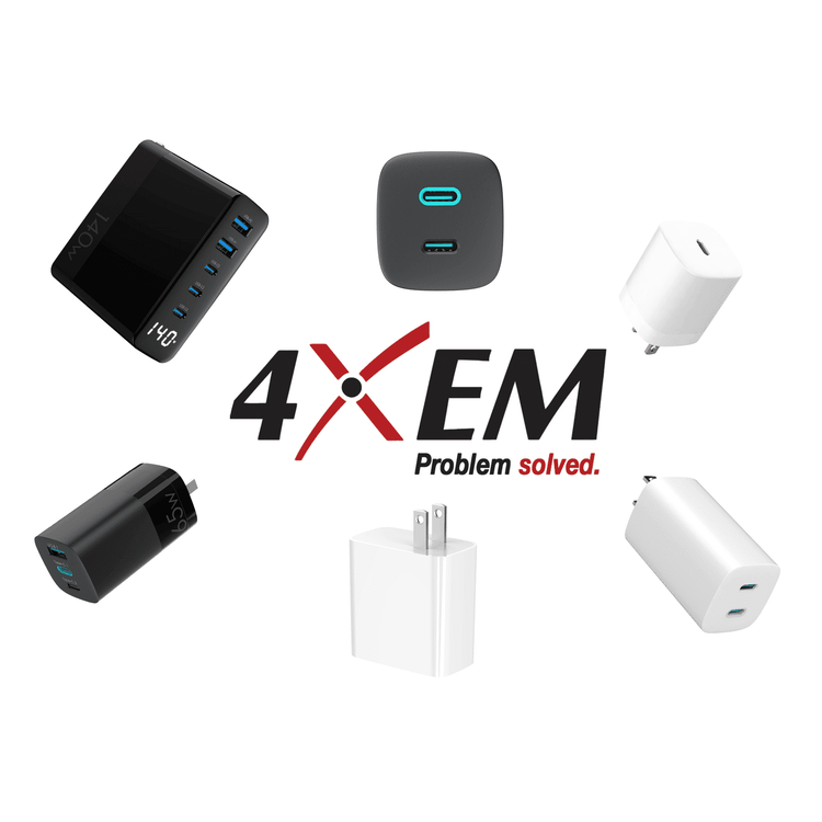 4XEM New Product: GaN Chargers