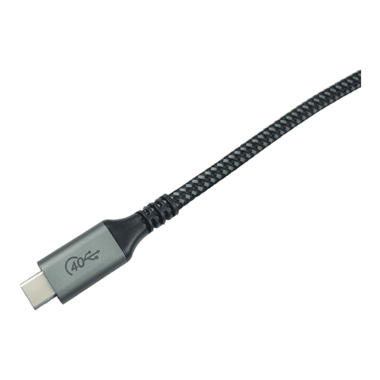 4XEM 2M 40Gbps Thunderbolt 3 Braided Cable