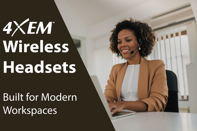 4XEM Wireless Office Headsets