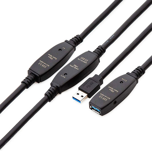 4XEM 20M Active USB 3.0 Extension Cable with LED signal