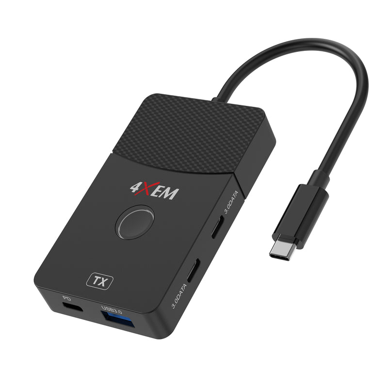 Load image into Gallery viewer, 4XEM USB-C 4-in-1 Wireless HDMI Hub with 4K 60Hz Output &amp; 100W PD Charging
