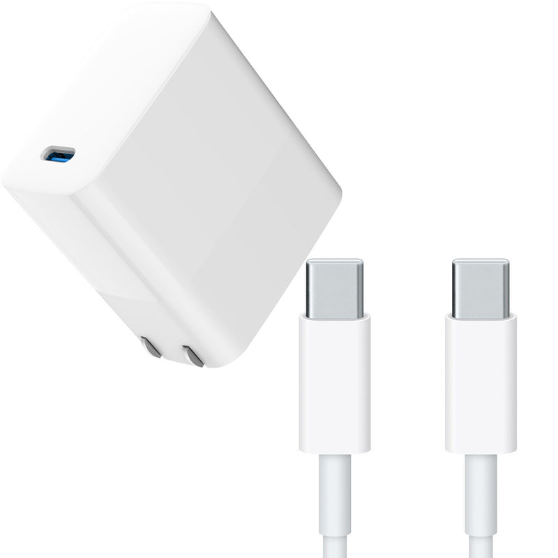 Load image into Gallery viewer, 4XEM 65W 6FT USB-C to USB-C Laptop GaN Charging Kit – White
