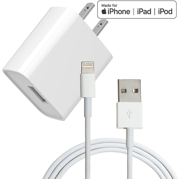 4XEM Pro Series Apple Compatible Charging Kit - 3FT - MFi Certified iPhone/iPad/iPod