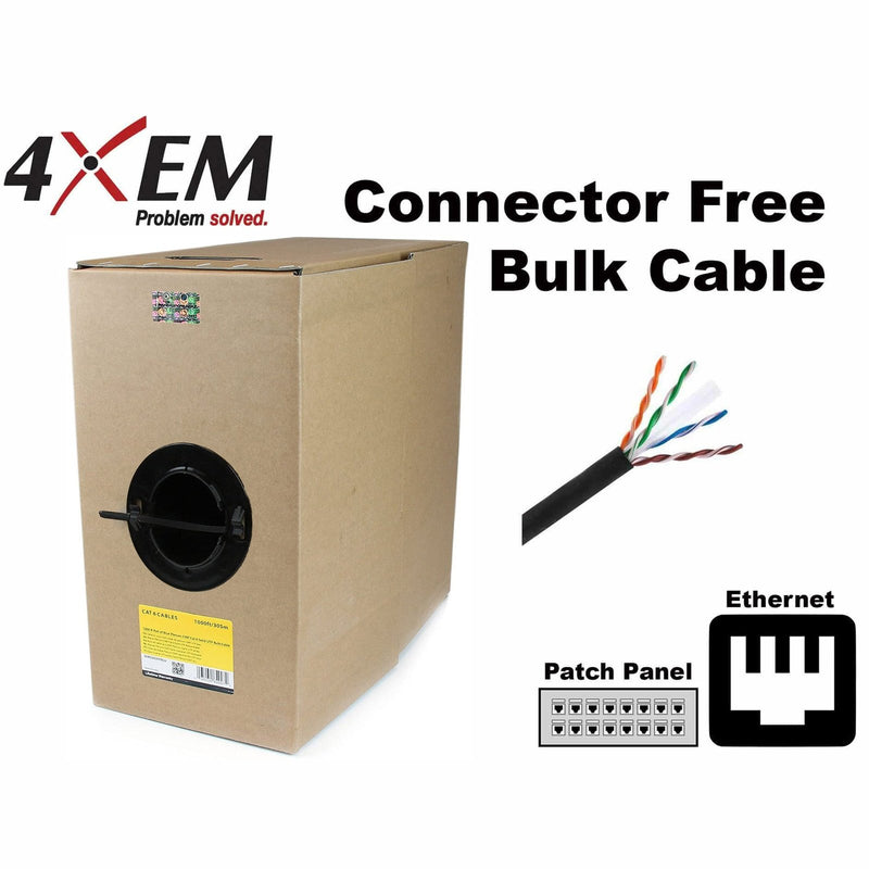 Load image into Gallery viewer, Image: This product is connector free bulk cable used best for patch panels and ethernet connection.

