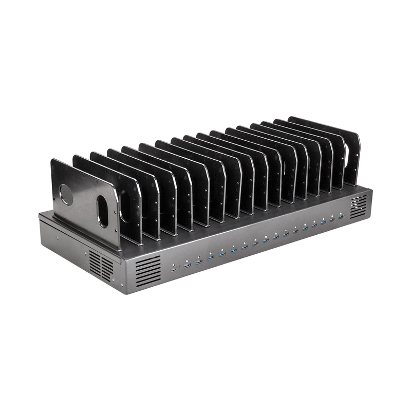 Load image into Gallery viewer, 4XEM 16-Port USB-C Desktop Charging Station – 500W Total, 30W Fast Charging per Port
