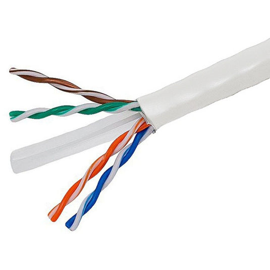 4XEM Cat5e 1000ft (305m) Bulk Ethernet Cable – White | High-Performance Network Cable