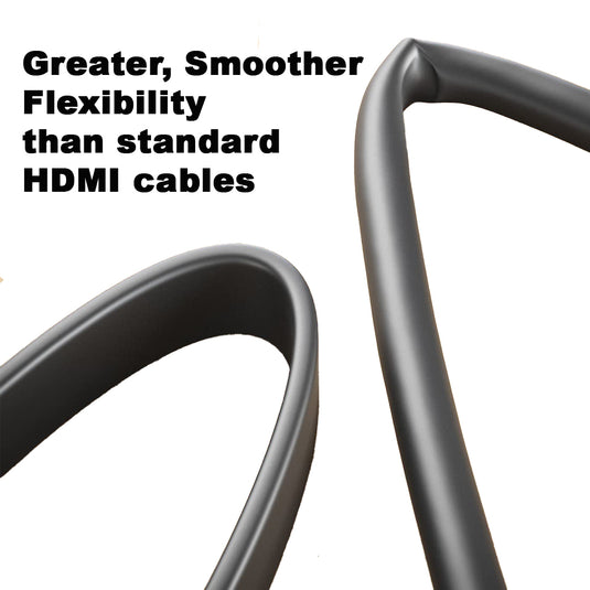 4XEM 3FT Flat HDMI M/M Cable