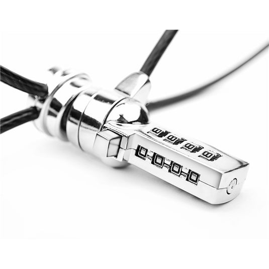 4XEM Laptop Combination Lock- 6FT (Black)