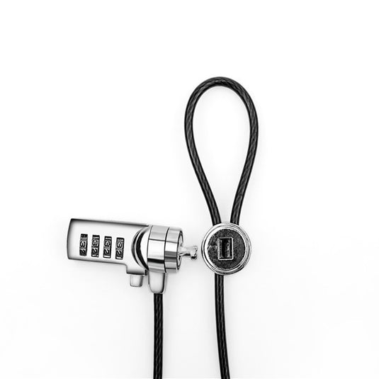 4XEM Laptop Combination Lock- 6FT (Black)