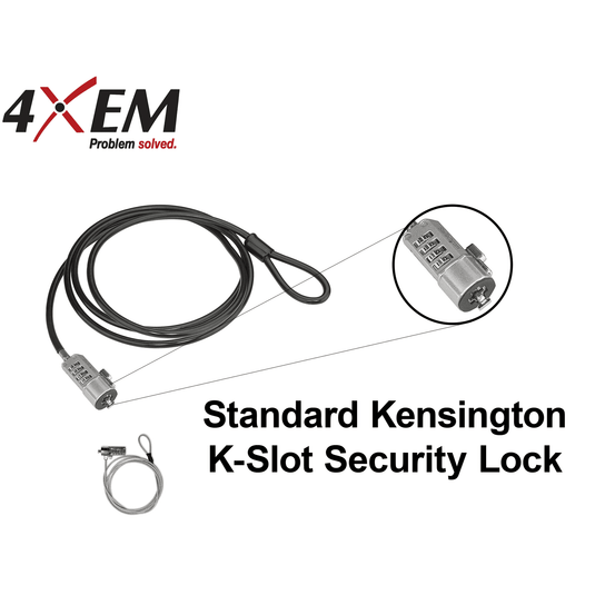 4XEM Laptop Combination Lock- 6FT